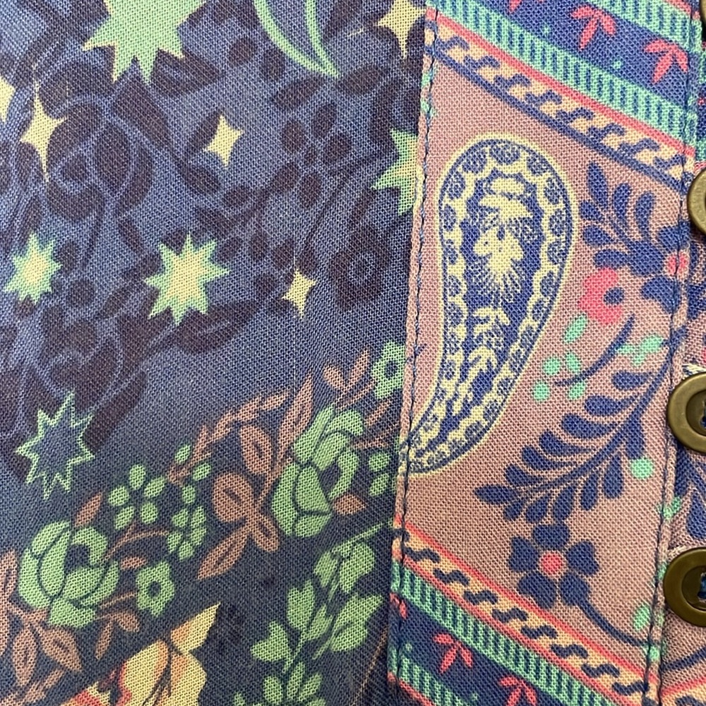 Spell Gypsy City Lights Indigo Gown XS - Picture 8 of 10